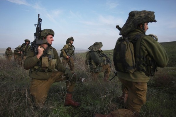 مناورات عسكرية إسرائيلية في الضفة الغربية