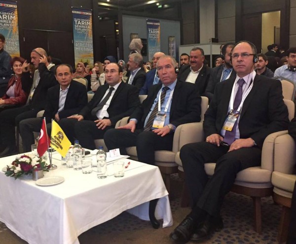 الخليل حاضرة في المؤتمر الدولي للمدن الزراعية في تركيا