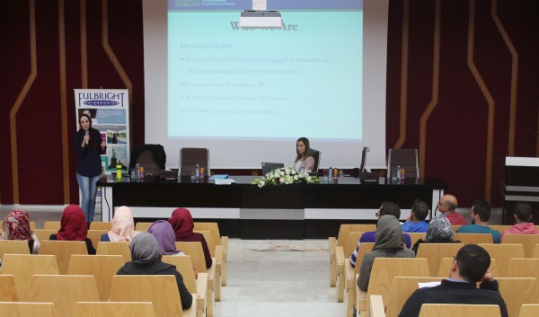 الجامعة العربية الأمريكية تعقد ورشة حول منح مؤسسة "امديست"