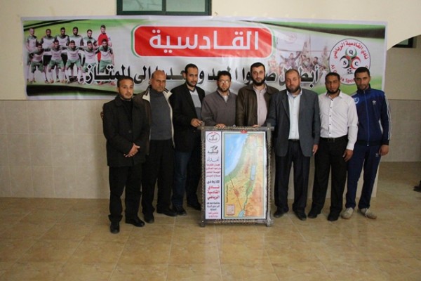 لجان المقاومة تهنئ نادي القادسية بصعوده للدرجة الممتازة