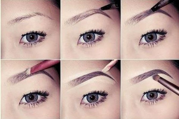 أحدث طرق رسم الحاجبين