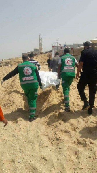 وفاة شاب غرقاً في بحر مدينة غزة