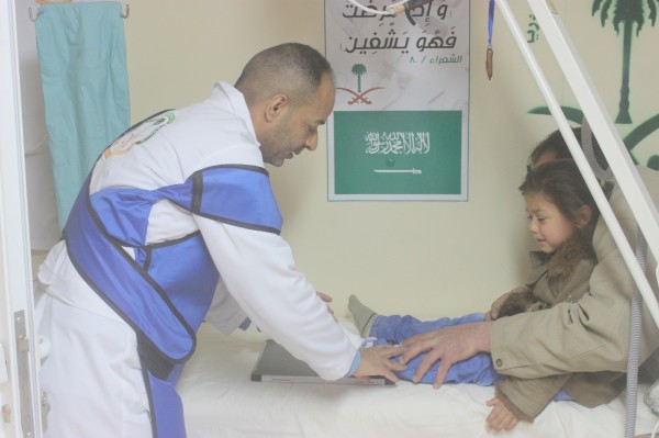 العيادات التخصصية تتعامل مع (3139) حالة مرضية في مخيم الزعتري