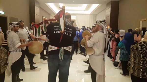 زفة فلسطينية في دبي