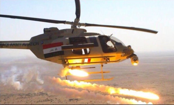 الطيران العراقي يستهدف مواقعاً لتنظيم الدولة ويقتل 100 عنصر