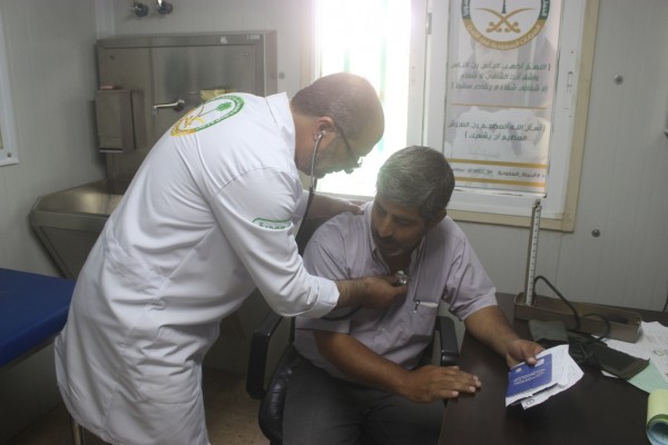 العيادات السعودية تعالج 3407 حالة مرضية بالزعتري خلال الاسبوع 227