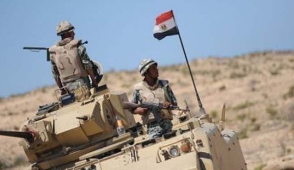 مقتل ضابطين بالجيش المصري في سيناء