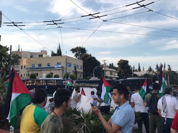 اعتصام أمام سفارة الاحتلال الإسرائيلي في أثينا بذكرى النكبة