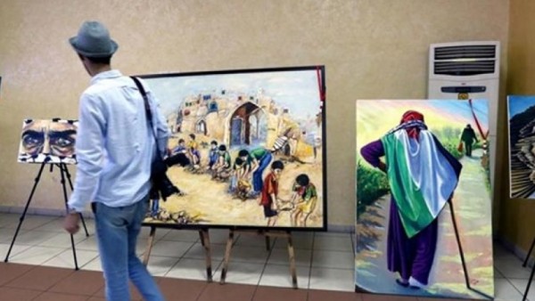 معرض فنيّ بمخيّم برج البراجنة إحياءً لذكرى النكبة