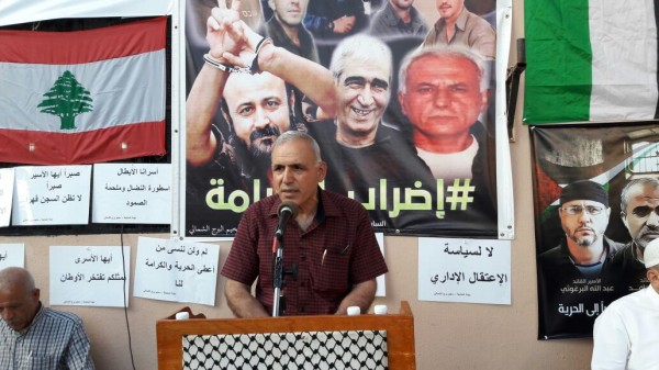 الفصائل الفلسطينية تفتح خيمة تضامن في البرج الشمالي