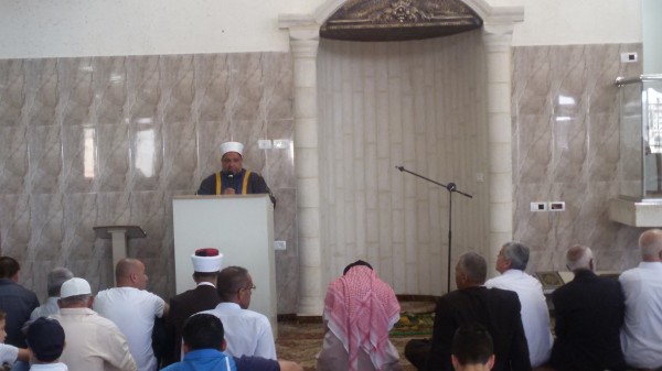 الوزير ادعيس يفتتح مسجد أم سلمة في طولكرم