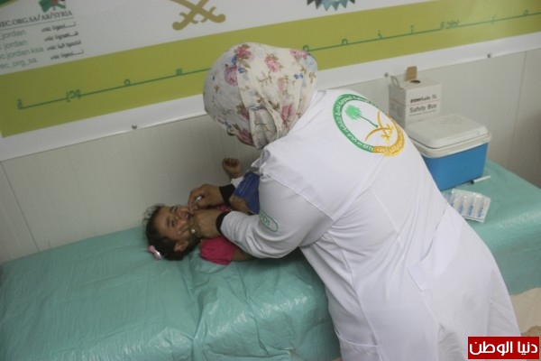 صور:العيادات التخصصية السعودية تتعامل مع 72 حالة بمخيم الزعتري