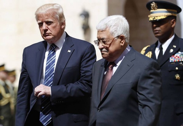 بدء الاجتماع المغلق بين الرئيس عباس وترامب في بيت لحم