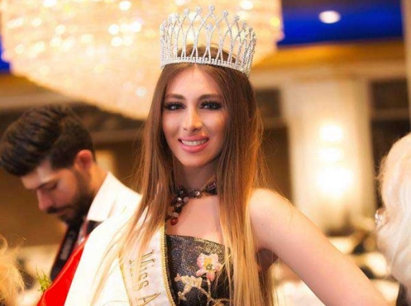 السورية إنجي مراد تحصل على لقب ملكة جمال آسيا 2017