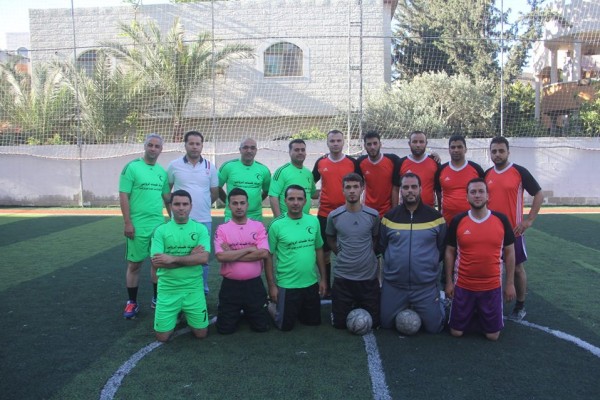 الخدمات الطبية تنظم مباراة ودية مع المستشفى الميداني الأردني