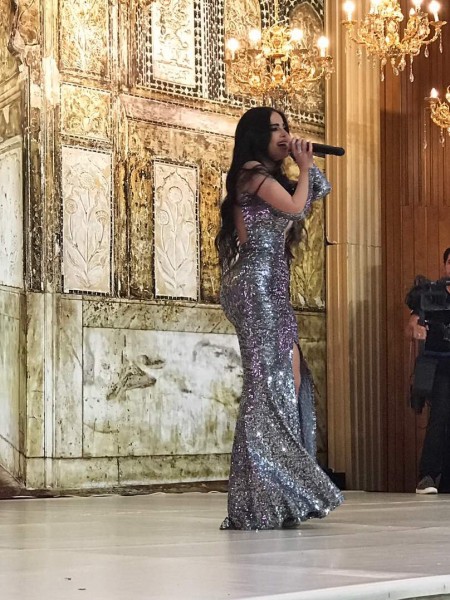 ليال عبود في حفل ملكة جمال العراق