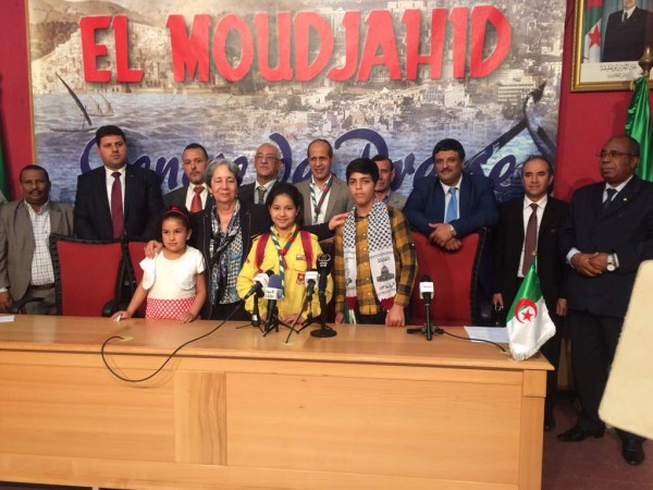 سفارة فلسطين في الجزائر تشارك في إحياء اليوم العالمي للطفولة