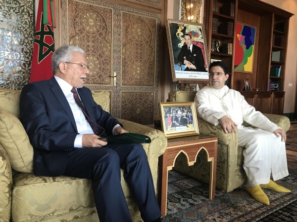 وزير الخارجية المغربي يجري مباحثات مع الأمين العام للمغرب العربي