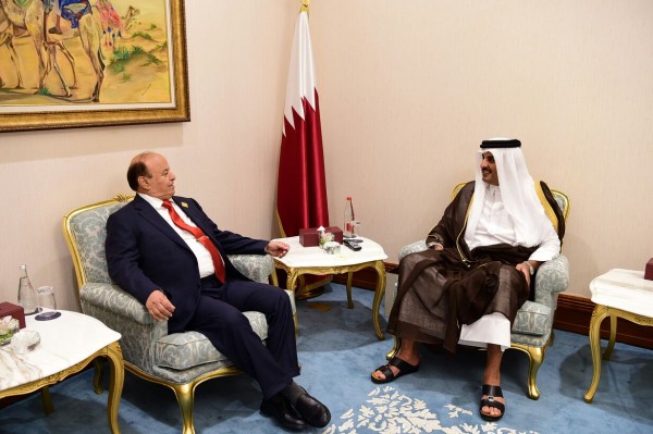 اليمن ينضم للدول المقاطعة لقطر.. ويؤكد: الدوحة تدعم الحوثيين