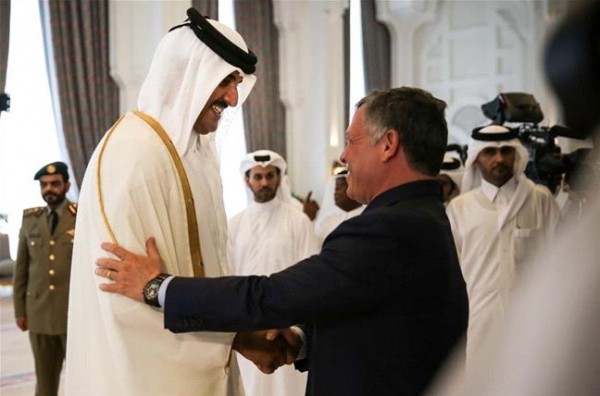ما هو موقف الاردن من الخلافات مع قطر؟