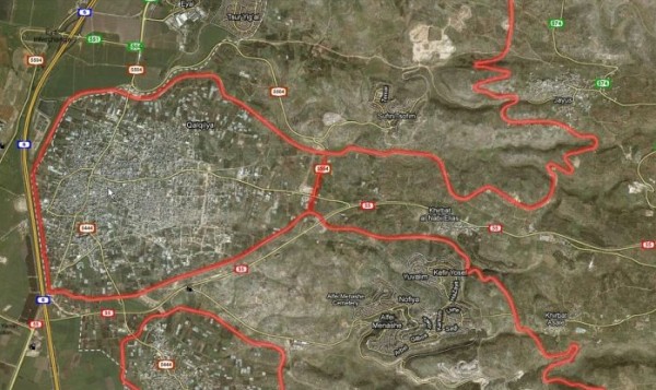 خطة إسرائيلية لتطوير مدينة قلقيلية بشكل كامل