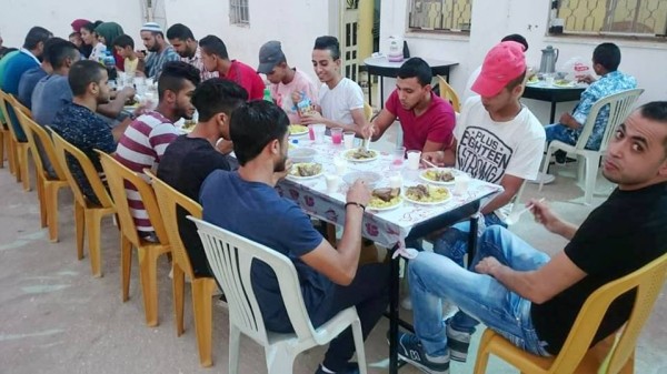 أريحا..اتحاد الشباب الديمقراطي ينظم إفطار جماعي وأمسية