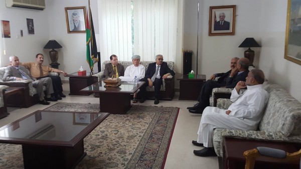 السفير أحمد رمضان يستقبل المهنئين بعيد الفطر بسلطنة عمان
