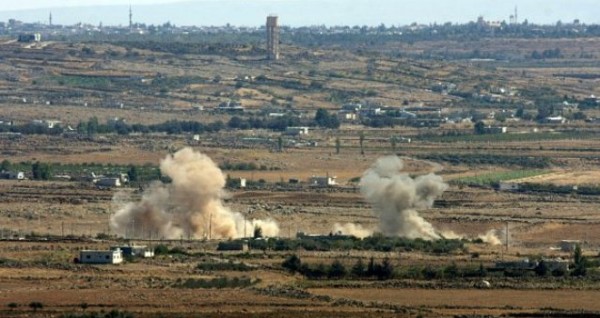الإعلام العبري: سقوط قذيفة صاروخية في الجولان والطيران الحربي يرد