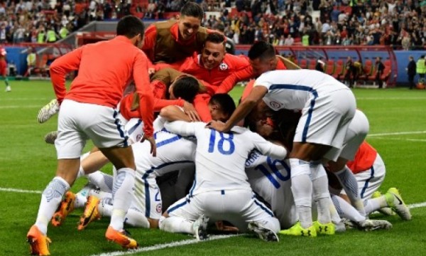 تشيلي تعبر إلى نهائي كأس القارات والبرتغال تودع البطولة
