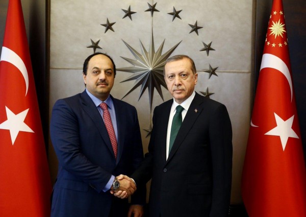أردوغان والعطية يبحثان الأزمة القطرية مع دول الخليج