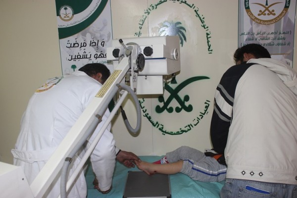 3464 حالة تعاملت معها العيادات التخصصية السعودية في مخيم الزعتري