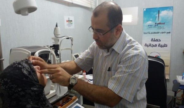 وفد طبي متخصص بالعيون يصل مخيمات لبنان
