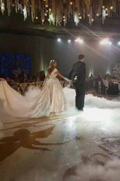 حفل زفاف لبناني على طريقة سندريلا