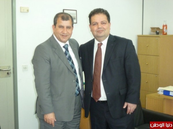 رئيس البرلمان القبرصي يودع سفير دولة فلسطين