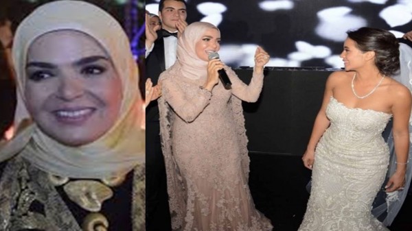 ابنة منى عبد الغني تعرض فستان زفافها للبيع أو التأجير!