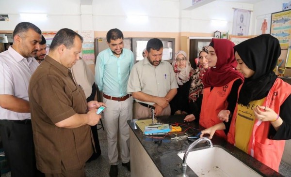 التعليم بغزة تطلق مخيم "بصمة إبداع" الصيفي للطلبة الموهوبين