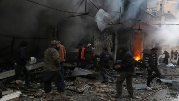 قتلى بعناصر هيئة تحرير الشام بعد ساعات من سيطرتها بإدلب