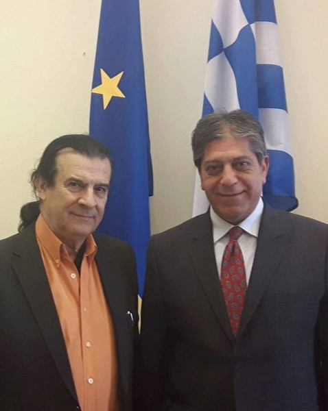 السفير طوباسي يلتقي بنائب رئيس البرلمان والقيادات الحزبية اليونانية