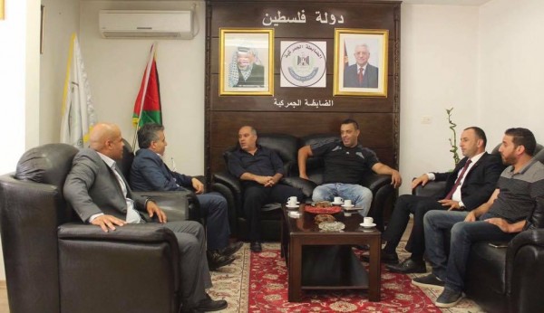 العميد بركات يستقبل وفدًا من تنظيم فتح مخيم جنين