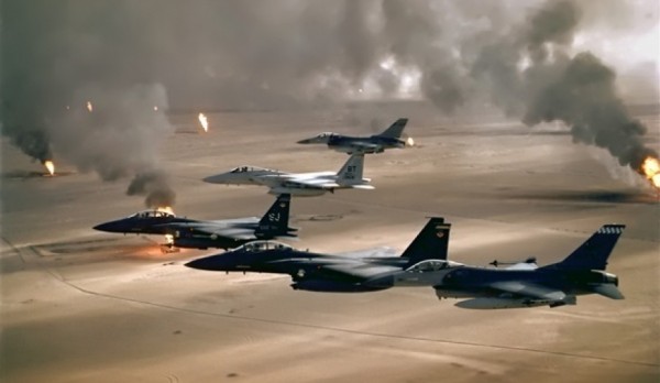 التحالف يشن 9غارات على أهداف تابعة لتنظيم الدولة بسوريا والعراق