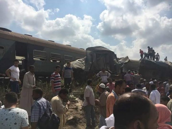 ارتفاع حصيلة ضحايا حادث تصادم القطارين بالإسكندرية إلى 49
