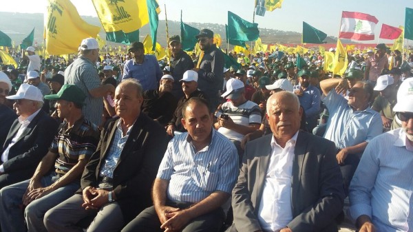 جبهة التحرير الفلسطينية والنضال الشعبي يشاركان بالاحتفال المركزي لحزب الله
