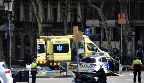 إصابة شرطي إسباني في عملية دهس جديدة ببرشلونة