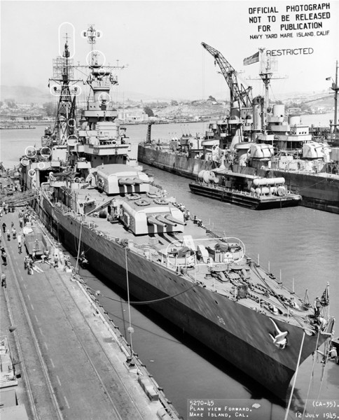 حطام سفينة أمريكية أغرقتها اليابان في الحرب العالمية الثانية