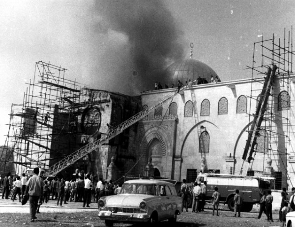 الذكرى الـ48 لإحراق المسجد الأقصى