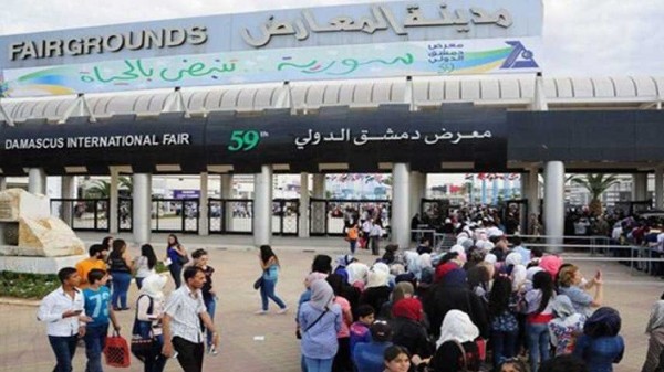 مصرع وإصابة 8 أشخاص بعد سقوط قذيفة على معرض دمشق الدولي