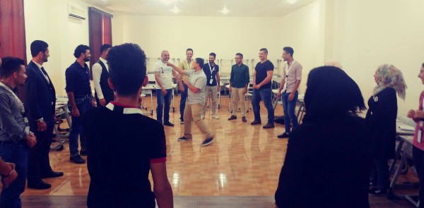 الفلسطينية لإسناد الطلبة تشارك في مخيم نجاح العراق
