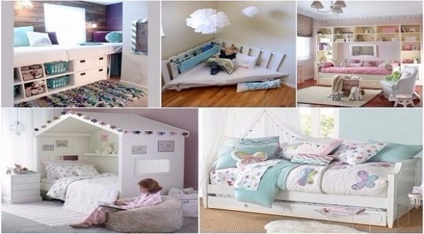 10 أفكار لتصميم سرير نهاري لغرفة الأطفال