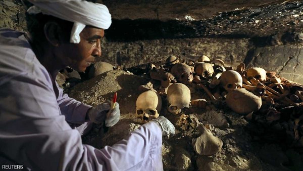 اكتشاف ضخم لمقبرة صانع مجوهرات فرعوني