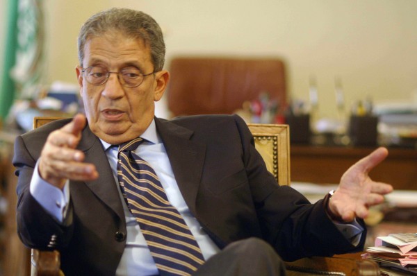 عمرو موسى: لن أخوض الانتخابات الرئاسية بمصر